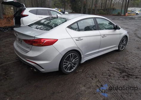 2017 Hyundai Elantra Sport z USA, uszkodzony, nr VIN KMHD04LB1HU353255